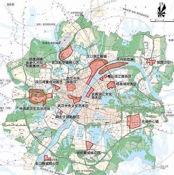 大武汉发展蓝图(来自网络)