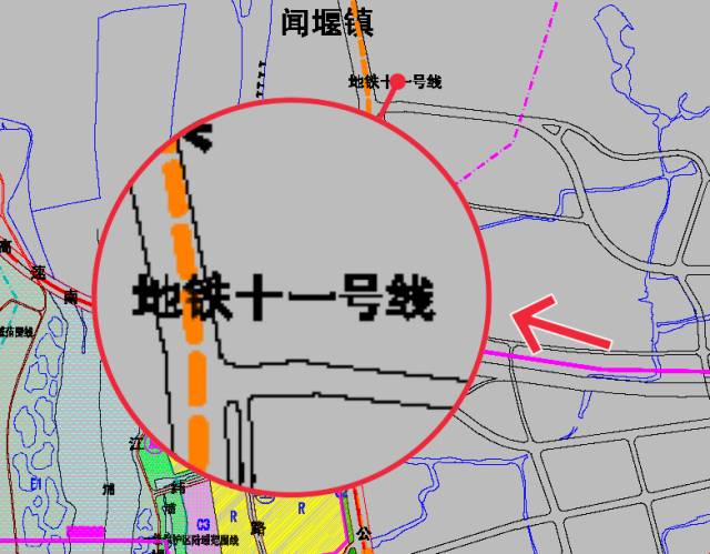 根据之前的远景展望,杭州地铁11号线为一条远期展望线路,从闻堰出发