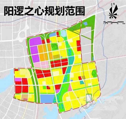 阳逻之心规划范围图