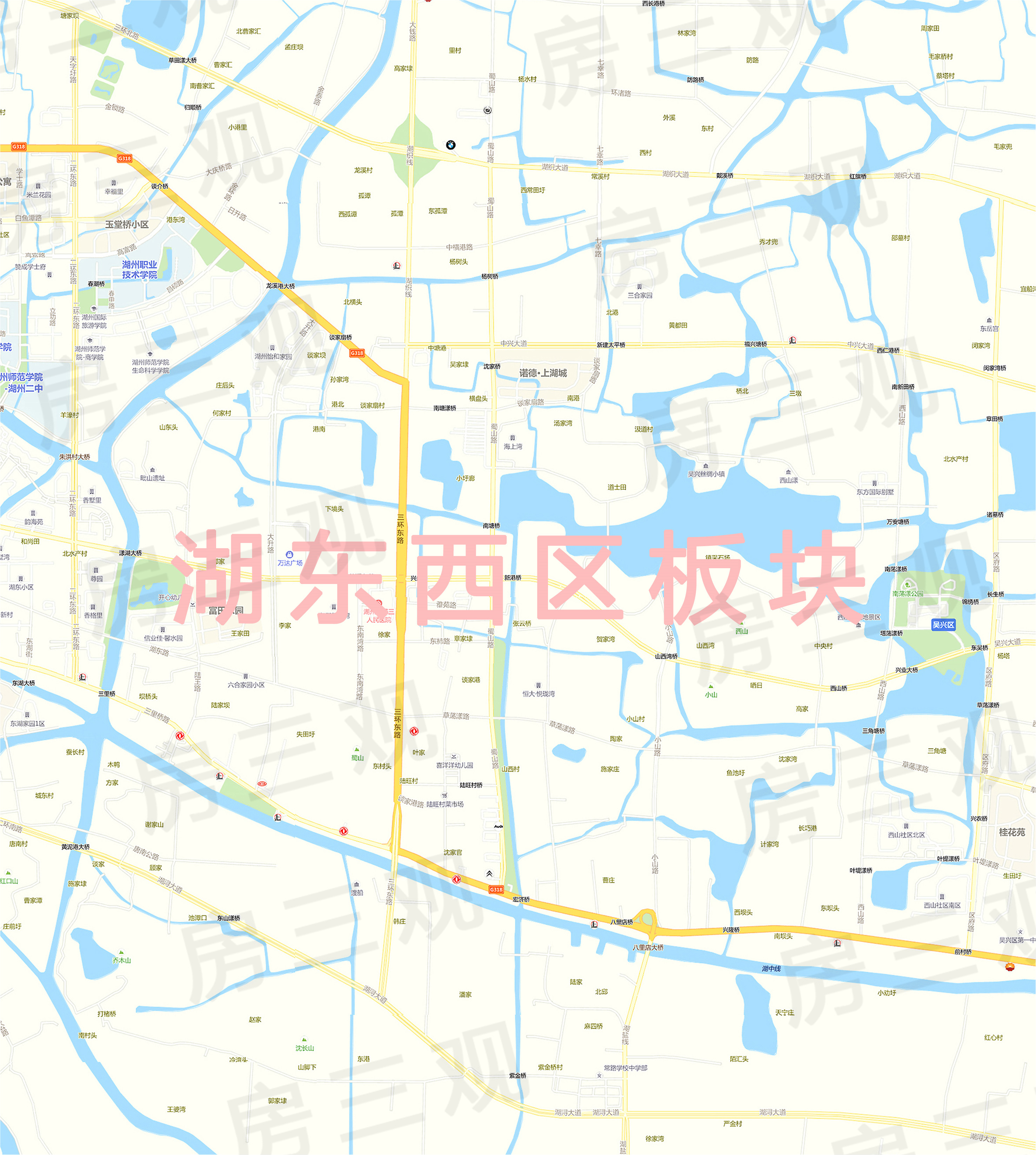 房价存在滞胀风险的板块第二位【湖东西区】