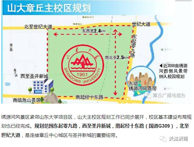 山东大学龙山校区(创新港),主校区定了?