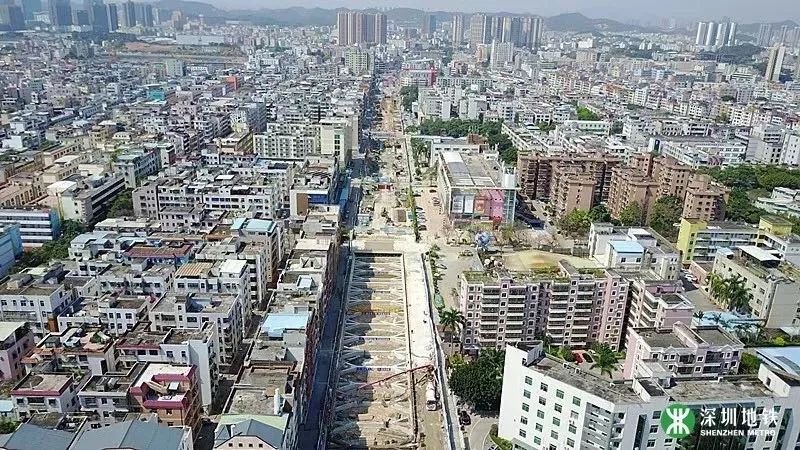 双拥街站航拍图