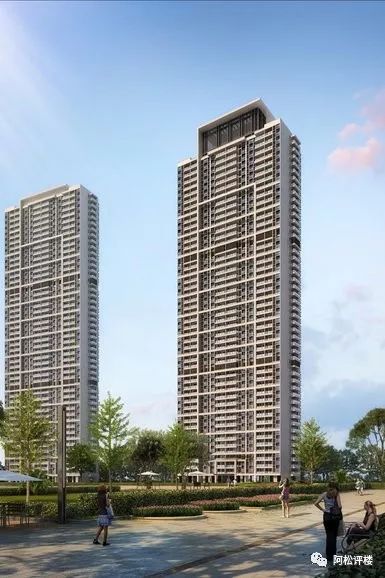 96平位于3梯6户中间4套,三房两厅一卫,半通透结构,北面依靠采光井采光