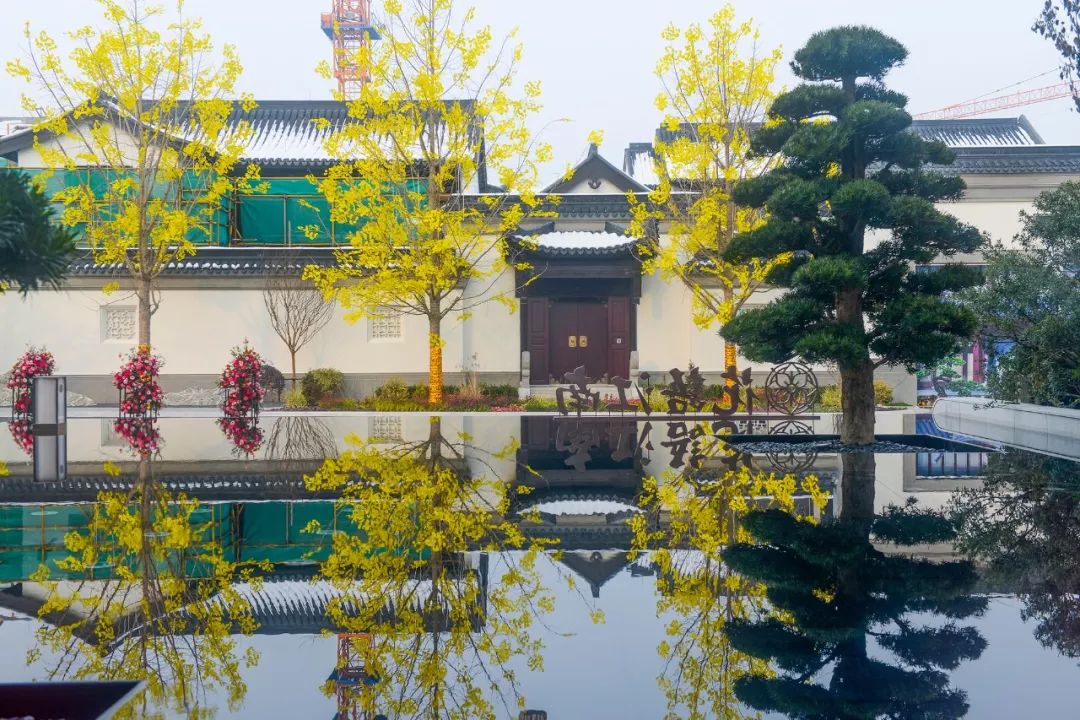 花语江南售楼处实景图