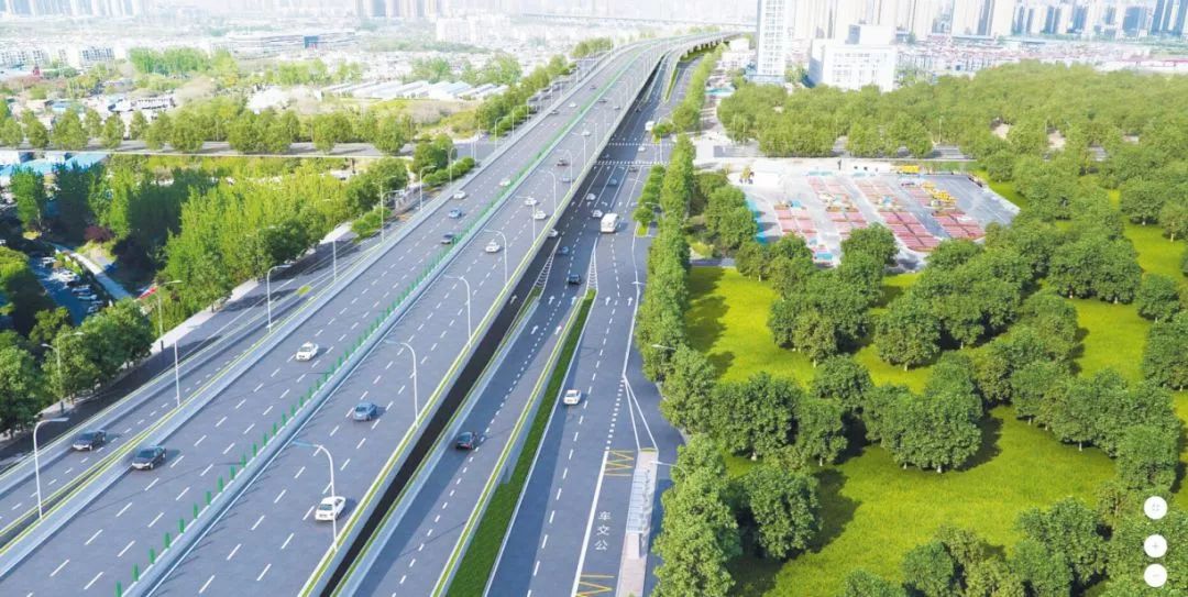 阜阳北路高架与北二环交口12月即将开建立交桥!