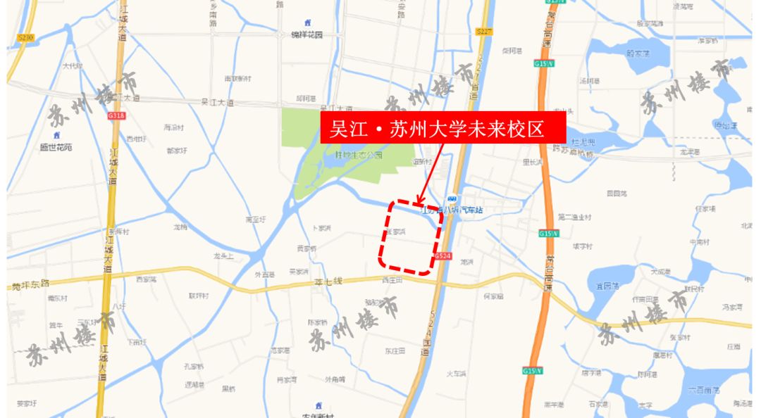 苏州大学新校区落户吴江!还有一批新学校.