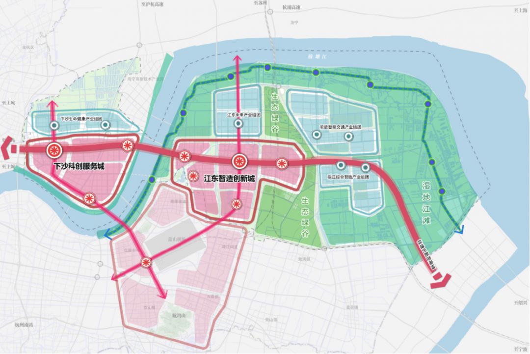 江东站不再钱塘站已来钱塘新区战略规划发布海量信息
