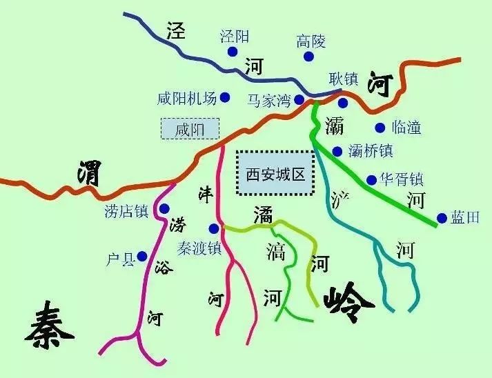 逃不掉雾霾,在西安的"八水"旁选个"洗肺"河景盘!