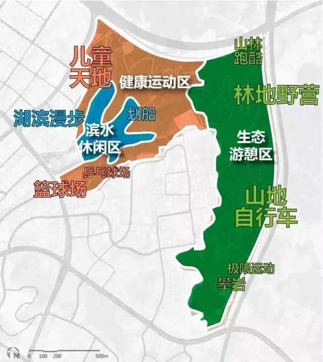 两个人才公园大,坂田最大公园两年后开放?