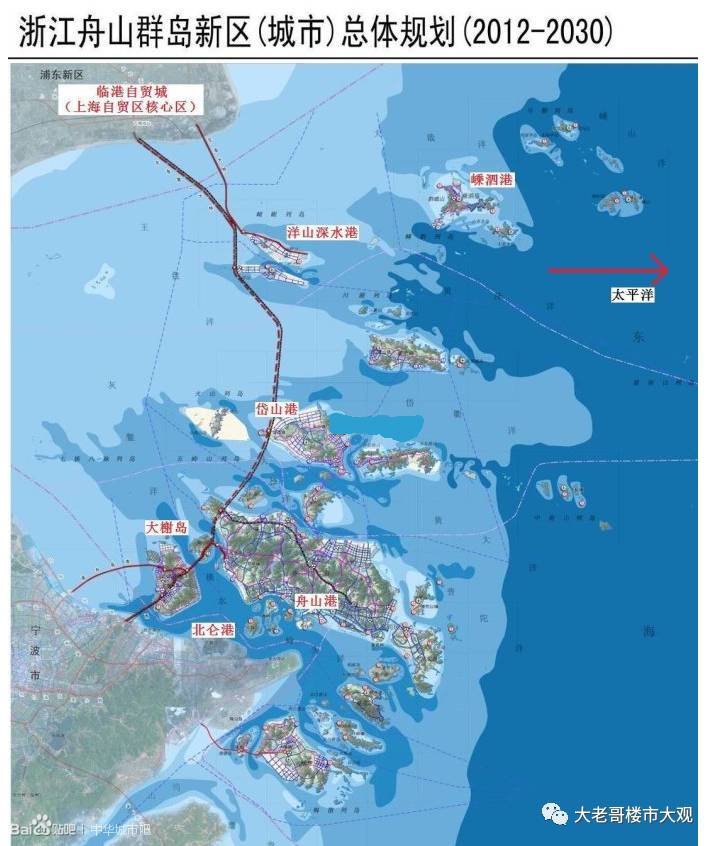 东海第二大桥示意图