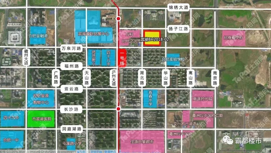滨湖省府板块流拍地块