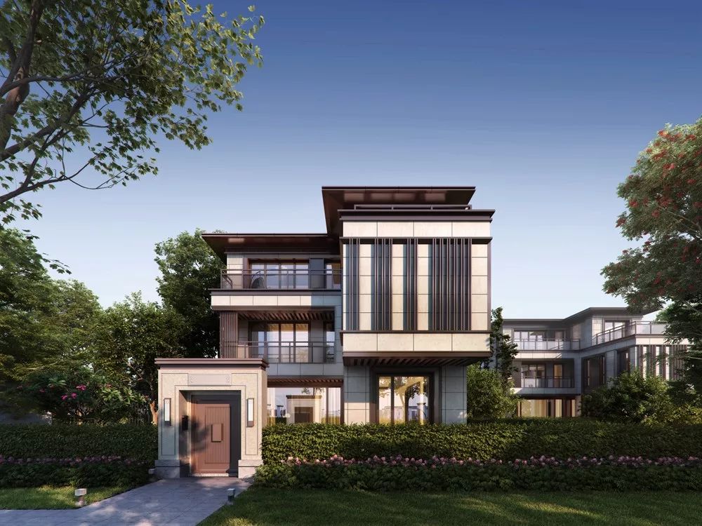 网红叠墅之后,良渚低密大盘再出新品,这一次,是三代同堂的滨水合院