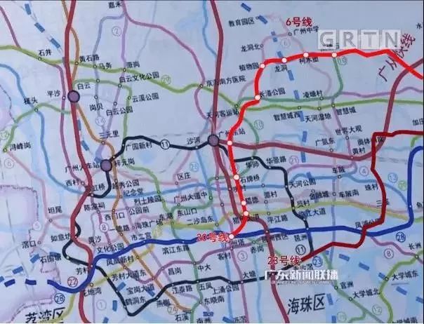 广州地铁在路上,还有2条新线浮出水面…在你家附近吗