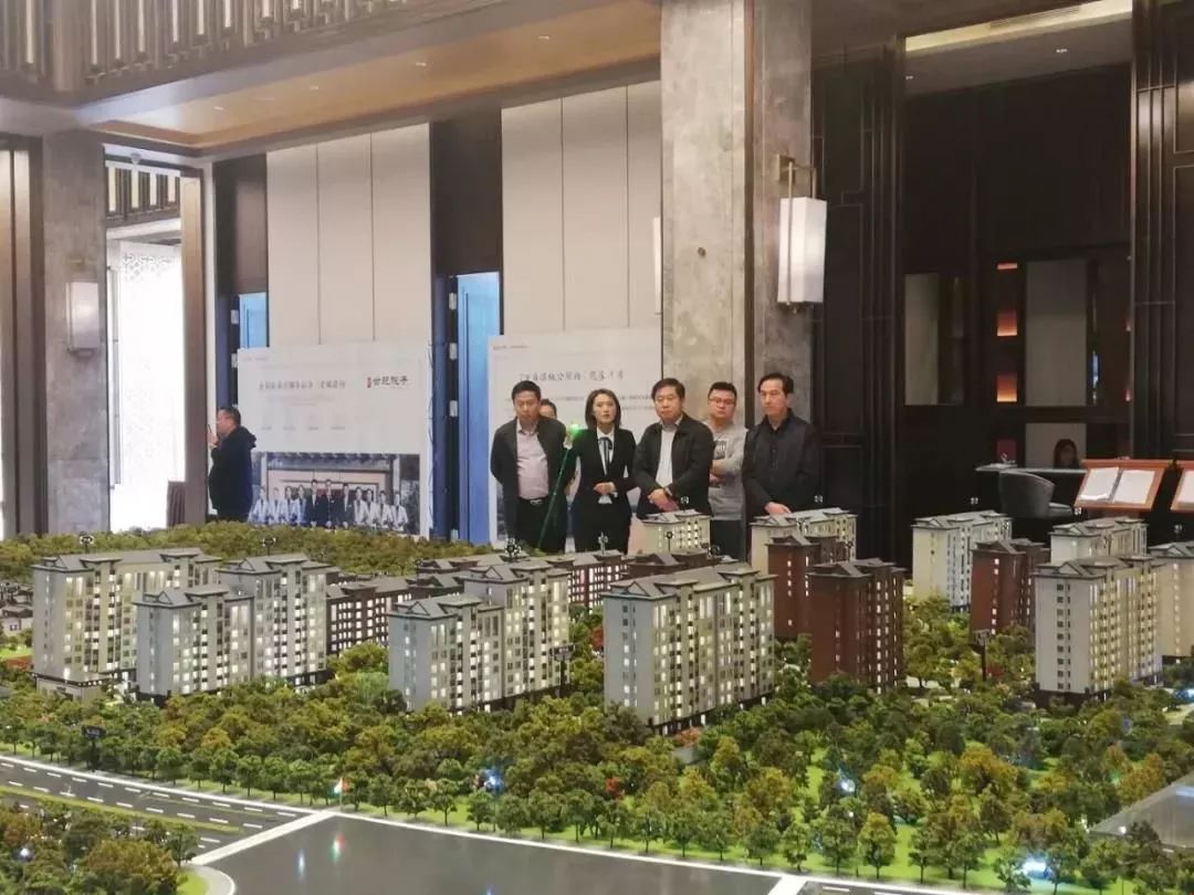 合肥市房产局党组书记,局长许道和走访 "文泰院"和"半岛公馆"项目